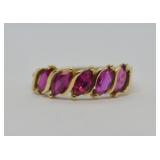 14k Gold Ruby Ring