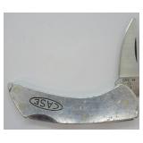1987 Case XX SS USA 3 Dot Metal Lockback Knife