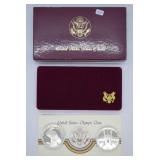 1984 U.S. Olympic Silver Coins w/ Box