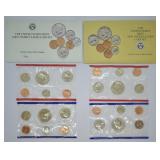 1989 & 1990 U.S. Mint UNC P&D Mint Sets