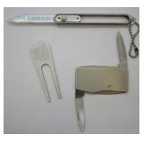 Christy Cigar Knife, Zippo Tool & Golf Divot Tool