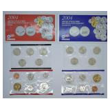2004 UNC State Quarter U.S. P&D Mint Sets