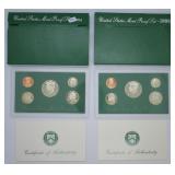 1994 & 1995 U.S. Mint Proof Sets