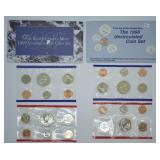 1997 & 1998 UNC U.S. P&D Mint Sets