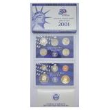 2001 State Quarter U.S. Mint Proof Set