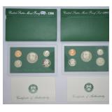 1996 & 1997 U.S. Mint Proof Sets
