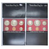 1977 & 1978 U.S. Proof Sets