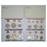 1978 & 1980 U.S. Mint UNC Coin Sets