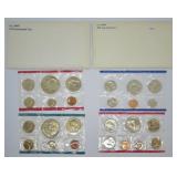 1978 & 1981 U.S. Mint UNC Coin Sets