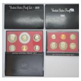 1979 & 1981 U.S. Proof Sets