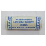 Roll of 30 Lincoln Wheat Cents