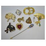 10 pcs. Misc. Costume Jewelry