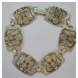 Sterling Silver American Eagle U.S. Seal Bracelet