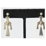 David Andersen Norway Sterling Earrings