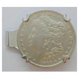 Sterling Silver Morgan Dollar Money Clip
