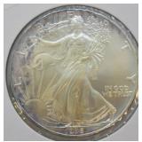 1995 SILVER EAGLE  GEM