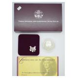 PROOF THOMAS JEFFERSON SILVER DOLLAR