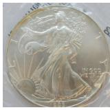1993 SILVER EAGLE  GEM