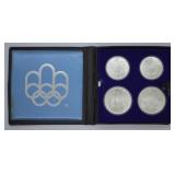 4.5 OZ SILVER CANADA OLYMPIC SET