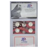 2005 SILVER PROOF QUARTER SET