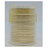 ROLL OF CHOICE BU FRANKLIN HALF DOLLARS