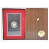 1972 S SILVER PROOF GSA IKE DOLLAR