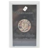 1973 S SILVER PROOF GSA IKE DOLLAR