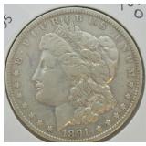 1891 O MORGAN DOLLAR VG