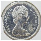 1967 CANADA SILVER HALF CHOICE BU