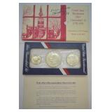 SILVER BICENTENNIAL MINT SET