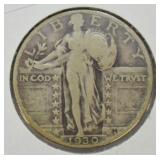 1930 STANDING QUARTER  VF