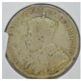 1911 CANADA SILVER HALF DOLLAR  G