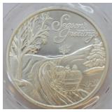 1 OZ .999 SILVER ROUND