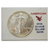 1991 SILVER EAGLE  GEM