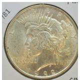 1922 PEACE DOLLAR CHOICE BU
