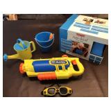 TOMY Two-level High Seat and Toys