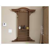 Wall Mounted Cue Stick and Ball Rack Organizer