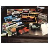 Corvette Magazines, poster, pamphlets and more