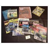 Large assortment of vintage car magazines and more