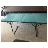 Vintage Metal Folding Table