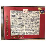 Kansas University Print in Frame