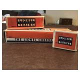 3 Lionel Boxes  No Contents