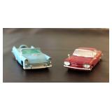 2 Model Cars 1:28 scale - Wooden