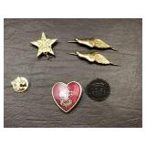 Authentic BSA Pins and Pendants