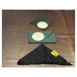 3 BSA Neckerchiefs with Badges