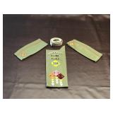 BSA Sash w/Metals and Badges, Cap (2) & Belt