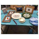 Decorative Plates, Handdrawn Pictures - Signed