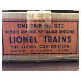 Lionel Trains Remote Control O