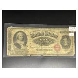 Series 1886 Martha Washington $1 Silver Certificat