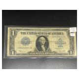 Series 1923 Large Size $1 Blue Seal Silver Certifi